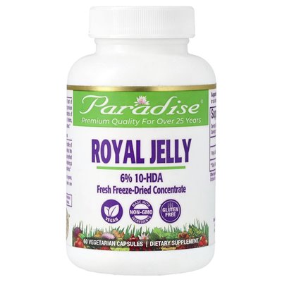 Paradise herbs, royal jellies, 60 vegetarian capsules