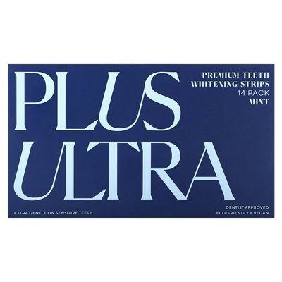Plus ultra, paski wybielania zębów premium, mięta, 14 pasków Plus ultra, paski wybielania zębów premium, mięta, 14 pasków