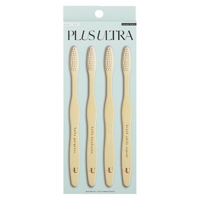Plus Ultra, Bamboo Skuses, dorosły, miękki, 4 paczki