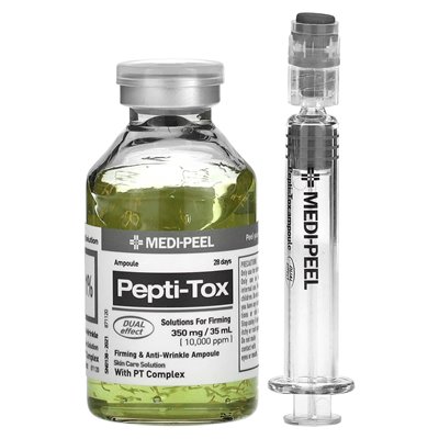 Medi-Peel, Pepti-Tox, wytwarzające ampułkę z cząstkami kolagenowymi, 1,18 Fl Oz (35 ml) Medi-Peel, Pepti-Tox, wytwarzające ampułkę z cząstkami kolagenowymi, 1,18 Fl Oz (35 ml)