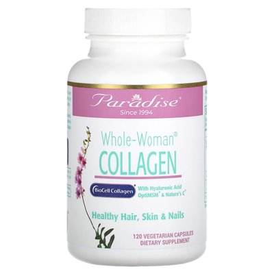 Paradise Herbs, Whole Woman Collagen, 120 Vegetarian Capsules