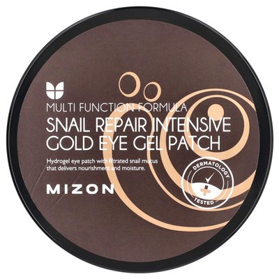 Mizon, Snail Repair Intensive Gold Eye Gel, 60 łatek, 1,4 g każdego Mizon, Snail Repair Intensive Gold Eye Gel, 60 łatek, 1,4 g każdego
