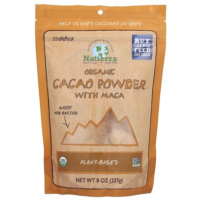 Natierra, organiczny proszek kakaowy z Maca, 8 uncji (227 g)