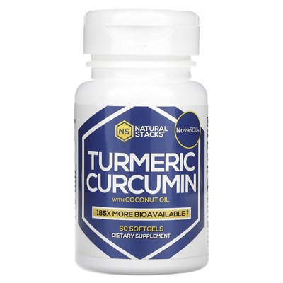 Natural Stacks, Curcumin Curcumin with Coconut Oil, 60 Soft