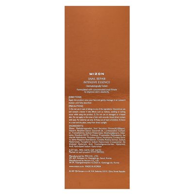 Mizon, Intensive Snail Repair Essence, Intensive Schneckenreparatur-Essenz, 100 ml (3,38 fl. oz.)