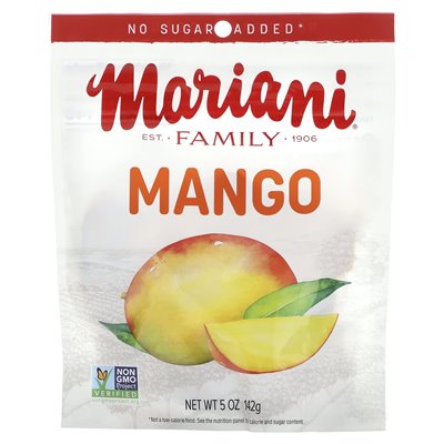 Mariani suszone owoce, rodzina, mango, 5 uncji (142 g) Mariani suszone owoce, rodzina, mango, 5 uncji (142 g)
