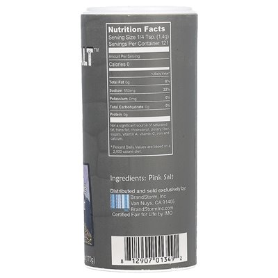 Natierra, Fair-Trade-Rosasalz, fein, 6 oz (170 g)