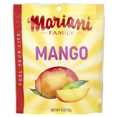 Suszone owoce Mariani, mango, 4 uncje (113 g)