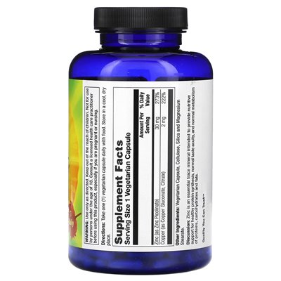 Życie natury, cynk, 30 mg, 250 kapsułek wegetariańskich