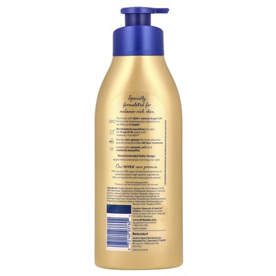 Nivea, skóra Melanin Beauty & Hydration Body Balm, 16,9 Fl Oz (500 ml) Nivea, skóra Melanin Beauty & Hydration Body Balm, 16,9 Fl Oz (500 ml)
