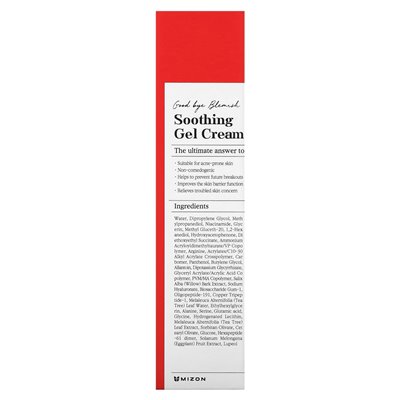 Mizon, dobre pożegnanie, łagodny krem ​​żelowy, 1,85 fl oz (55 ml)