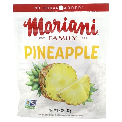 Mariani Trockenfrüchte, Familie, Ananas, 5 oz (142 g)