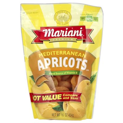 Getrocknete Mariani-Früchte, Mittelmeer-Aprikose, 16 oz (454 g)