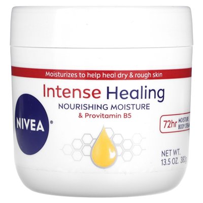 Nivea, intensywne leczenie, odżywcza wilgoć i prowitamina B5, 13,5 uncji (382 g)