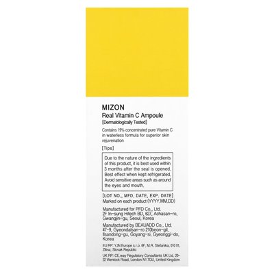 Mizon, echte Vitamin-C-Ampulle, 1,01 Fl Oz (30 ml)