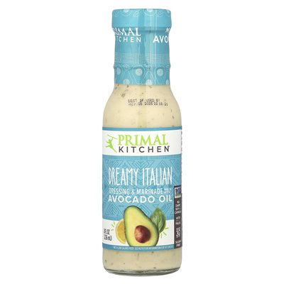 Pierwotna kuchnia, dressing i marynata wykonana z oleju z awokado, marzycielski włoski, 8 fl oz (236 ml)