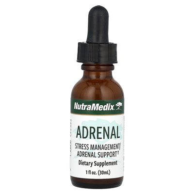 Nutramedix, zarządzanie stresem nadnerczy/wsparcie nadnerczy, 1 fl Oz (30 ml)