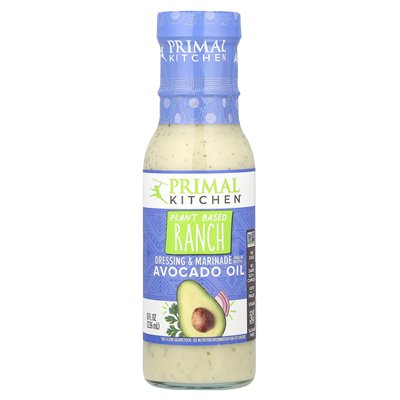 Primal Kitchen, Dressing & Marinade Made with Avocado Oil, Plant-Based Ranch, 8 fl oz (236 ml)