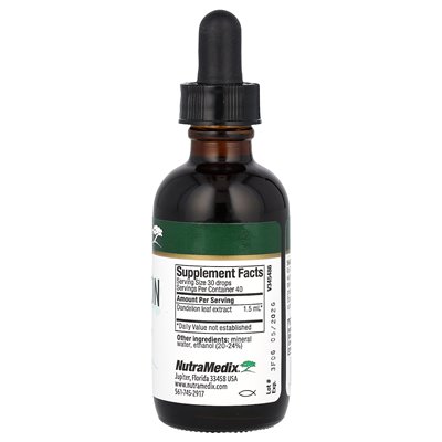 Nutramedix, mniszek lekarski, wspornik detoksykacyjny, 2 Fl Oz (60 ml) Nutramedix, mniszek lekarski, wspornik detoksykacyjny, 2 Fl Oz (60 ml)