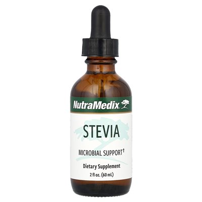 Nutramedix, Stevia, mikrobielle Unterstützung, 2 Fl Oz (60 ml)
