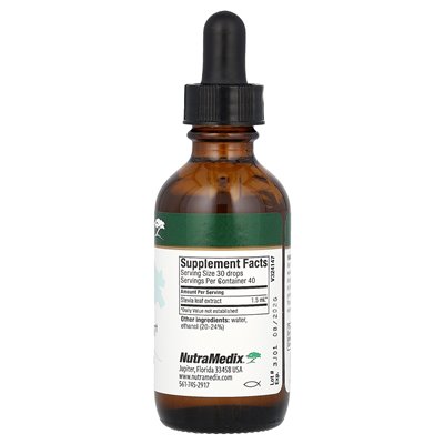 Nutramedix, Stevia, mikrobielle Unterstützung, 2 Fl Oz (60 ml)