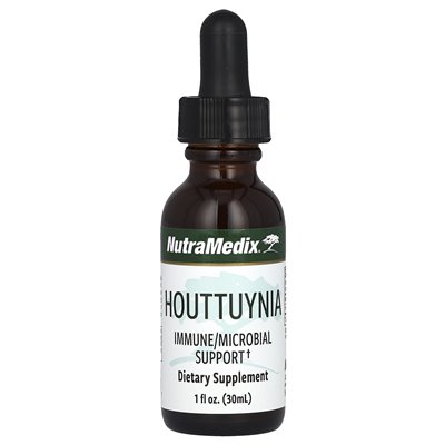 NutraMedix, Houttuynia, Wsparcie Immunologiczne/Mikrobiologiczne, 1 uncja fl (30 ml) NutraMedix, Houttuynia, Wsparcie Immunologiczne/Mikrobiologiczne, 1 uncja fl (30 ml)
