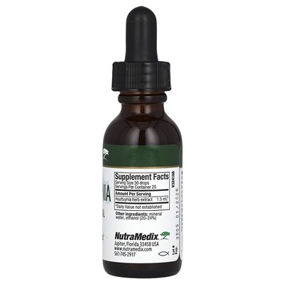 NutraMedix, Houttuynia, Wsparcie Immunologiczne/Mikrobiologiczne, 1 uncja fl (30 ml) NutraMedix, Houttuynia, Wsparcie Immunologiczne/Mikrobiologiczne, 1 uncja fl (30 ml)