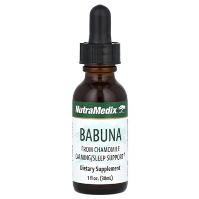 Nutramedix, Babuna, uspokajanie/wsparcie snu, 1 fl oz (30 ml) Nutramedix, Babuna, uspokajanie/wsparcie snu, 1 fl oz (30 ml)