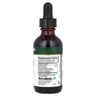 Nutramedix, Nutra-BRL, podtrzymanie drobnoustrojów, 2 Fl Oz (60 ml)