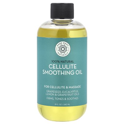 Czyste ciało naturalne, olej wygładzający cellulit, 8 fl oz (240 ml) Czyste ciało naturalne, olej wygładzający cellulit, 8 fl oz (240 ml)