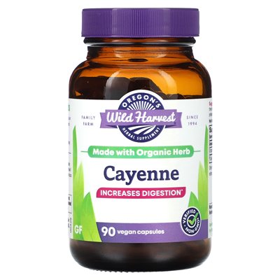 Wild Harvest Oregon Cayenne 90 vegane Kapseln
