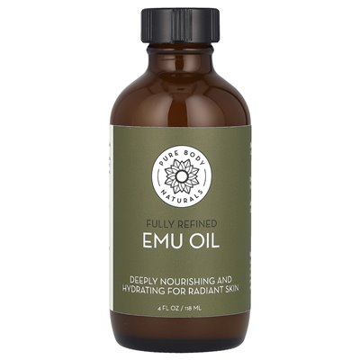 Pure Body Naturals, Olej Emu, 4 fl oz (118 ml)