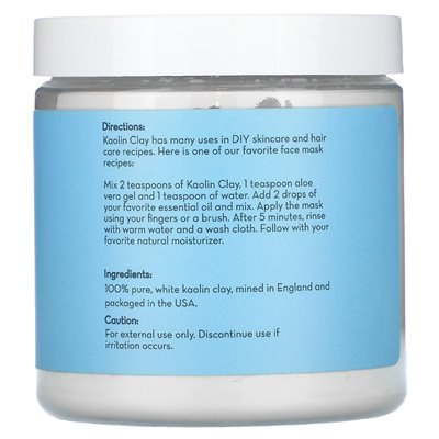 Pure Body Naturals, 100 % reine und natürliche Kaolin-Tonerde, 3,5 oz (100 g)