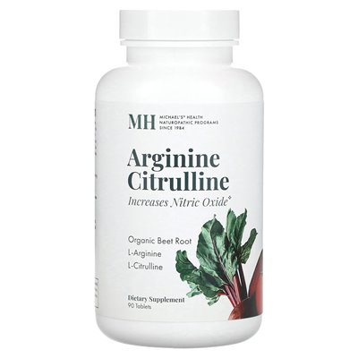 Naturopatyczna, argininowa cytrulina, 90 tabletek Michaela
