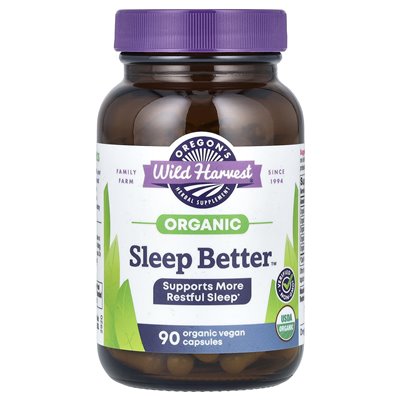Wild Harvested Oregon Organic Sleep 90 Vegan Capsules