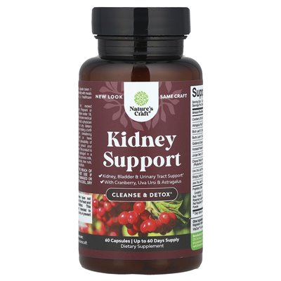Nature's Craft, nerki, 60 kapsułek