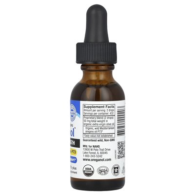 North American Herb &amp Spice, Oreganol ™, super siła, 1 fl Oz (30 ml)