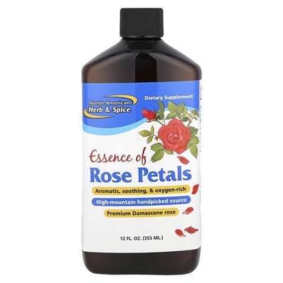 North American Herb &amp Spice, Essence of Rose Petals, 12 Fl Oz (355 ml)