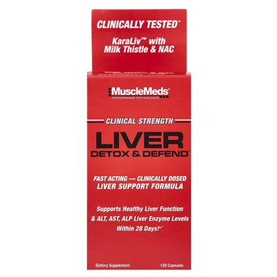 Musclemeds, Liver Detox &amp Defend ™, 120 kapsułek