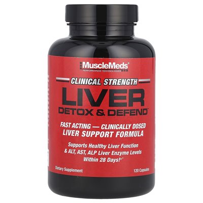 Musclemeds, Liver Detox &amp Defend ™, 120 kapsułek