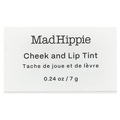 Mad Hippie, Cheek &amp Lip Tint, Poppy, 0,24 uncji (7 g)