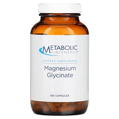 Metabolic Maintenance, Magnesiumglycinat, 180 Kapseln