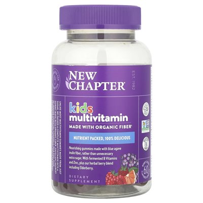 New Chapter, Kid's Multivitamin, Berry Citrus, 60 Gummies New Chapter, Kid's Multivitamin, Berry Citrus, 60 Gummies