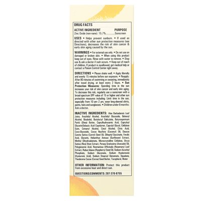 Szalony hipis, nawilżający SPF na twarz, bez zapachu, 2 Fl Oz (59 ml)