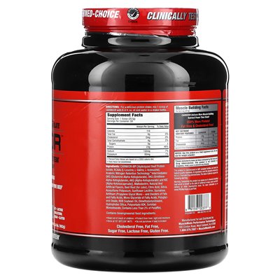 MuscleMeds, Carnivor, Bioengineered Beef Protein Isolate, Strawberry, 3.6 lbs (1,652 g) MuscleMeds, Carnivor, Bioengineered Beef Protein Isolate, Strawberry, 3.6 lbs (1,652 g)