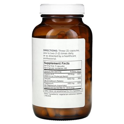 Konserwacja metaboliczna, Cal/MAG plus z witaminą D i witaminą K2 MK-7, 180 kapsułek Konserwacja metaboliczna, Cal/MAG plus z witaminą D i witaminą K2 MK-7, 180 kapsułek