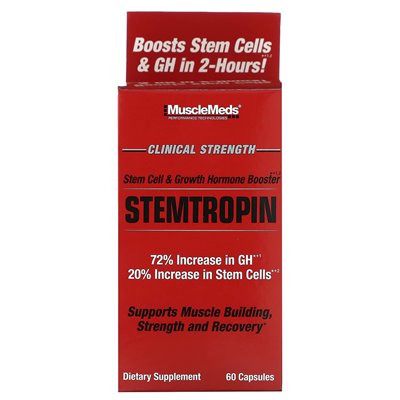 Musclemeds, Stemtropin, 60 Kapseln