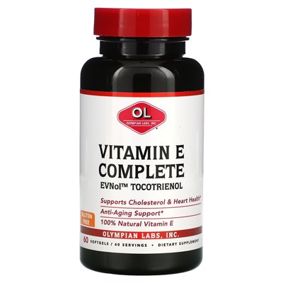 Olympic Laboratories, Komplettes Vitamin E, 60 Soft