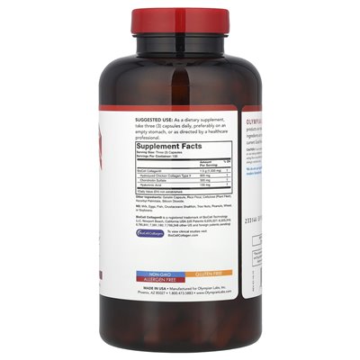 Olympian Labs, BioCell Collagen®, 300 kapsułek