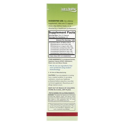 Olympic Laboratories, Complete Prebiotics and Probiotics, 30 Vegetarian Capsules